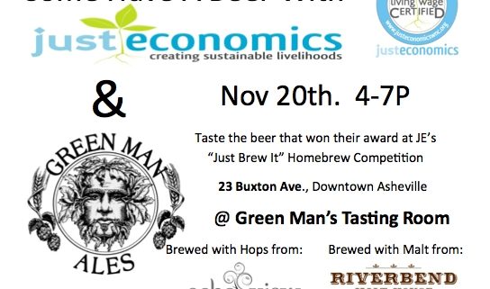Green Man Ales Just Economics Event